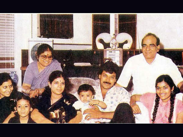 chiranjeevi father name, images and photos