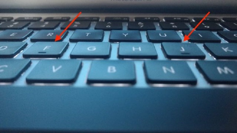 Why are bumps on the 'F' and 'J' keys of computer keyboard?