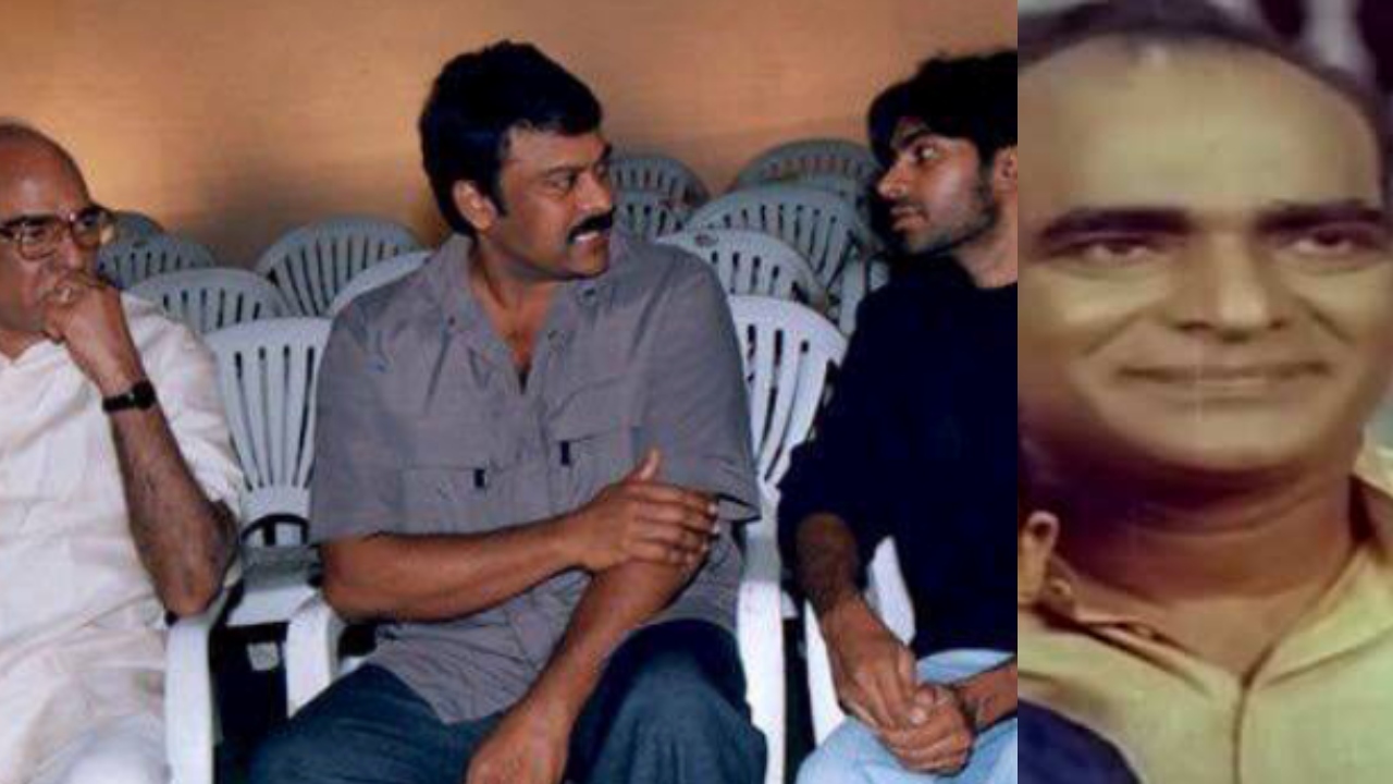 chiranjeevi father name, images and photos