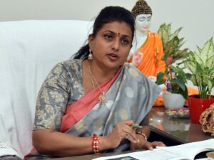 RK Roja Strong Counter to Pawan Kalyan and Chandrababu