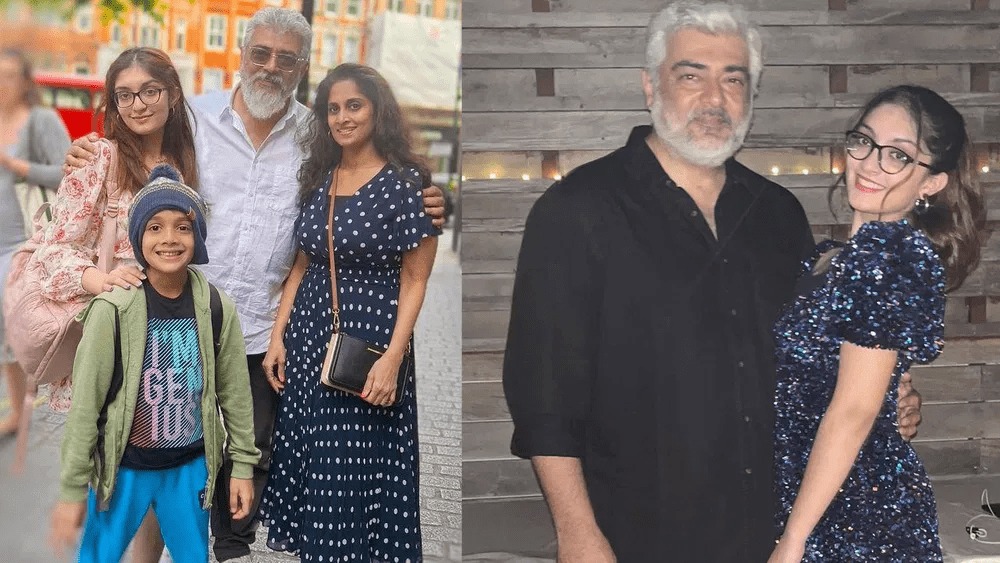Ajith Daughters Photos