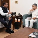 KomatiReddy met Union Minister Ashwini Vaishnav