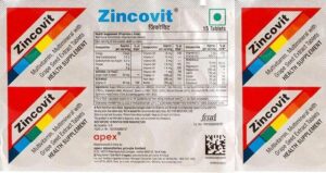 Zincovit Tablets Uses in Telugu