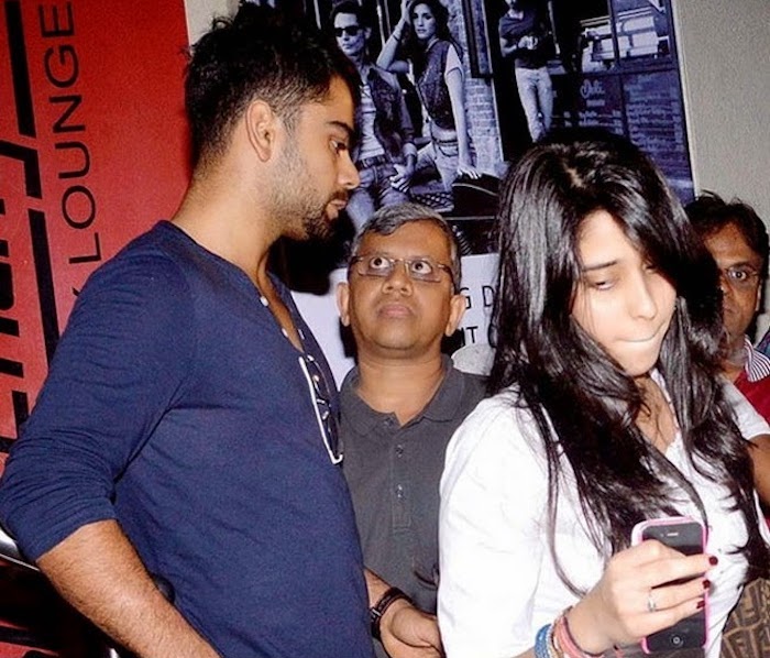 virat kohli and rithika