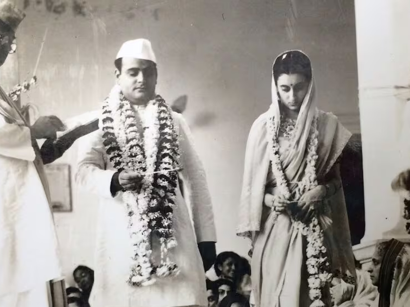 indira-Gandhi-Marriage
